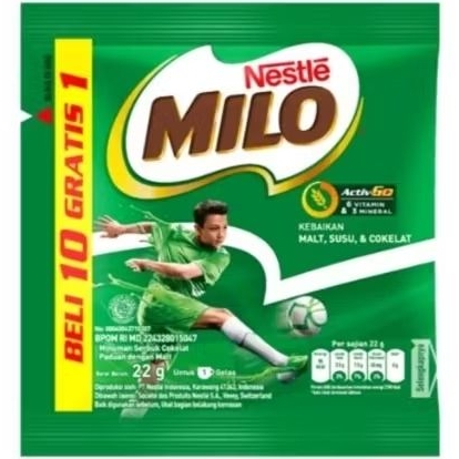 

MILO ACTIV-GO (1 Renteng = 10 Sachet @22gr)