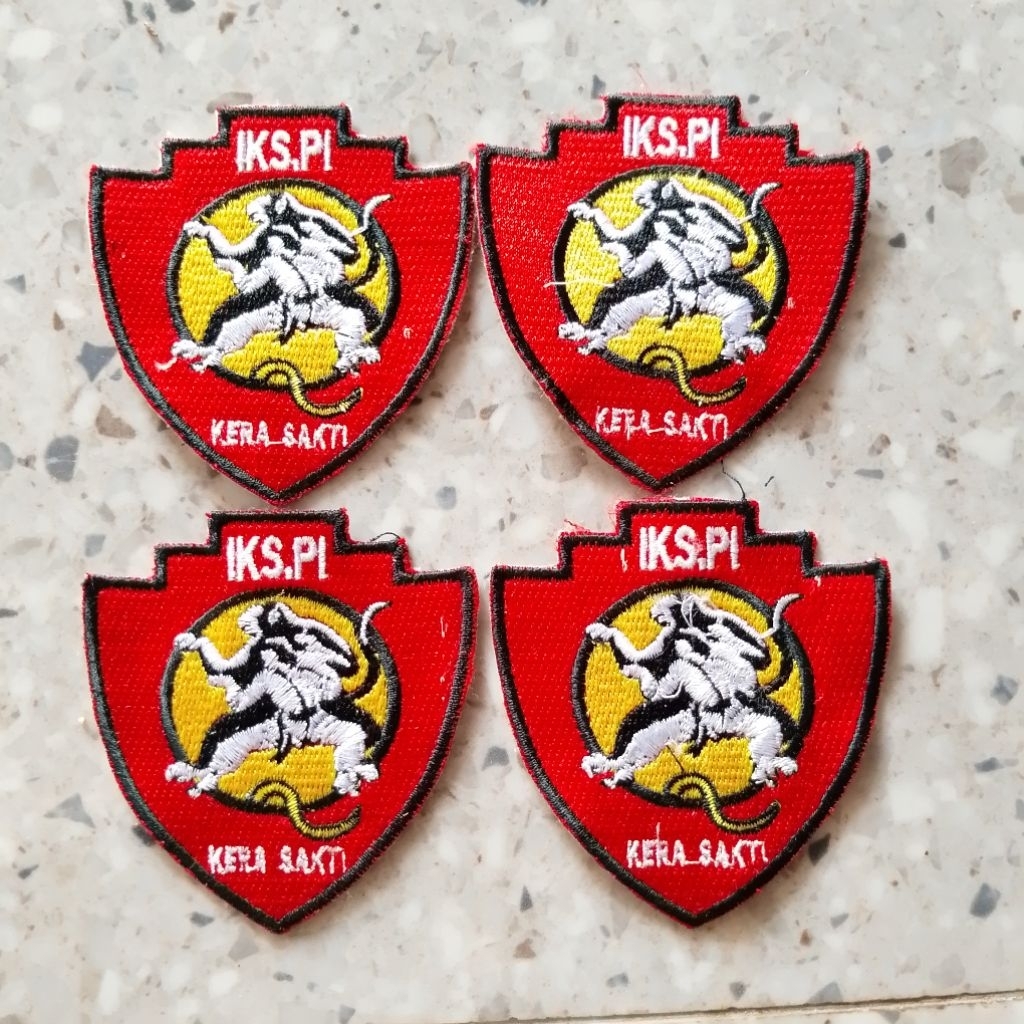 Bed Bordir Lambang Ikspi Kera Sakti/Bed Ikspi Kera Sakti