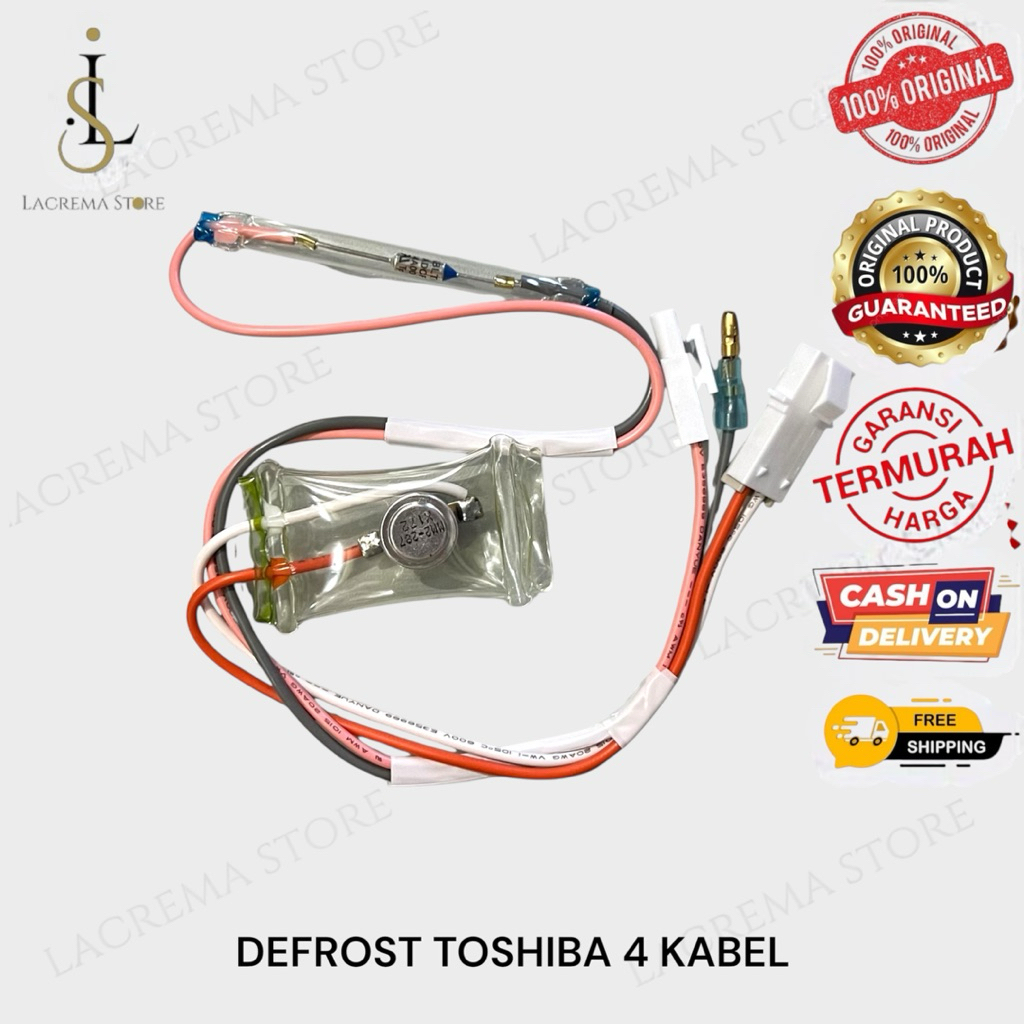 DEFROST KULKAS THOSIBA 4 KABEL WT 010