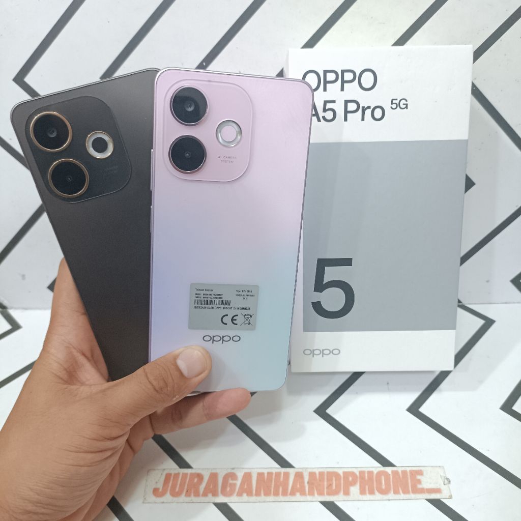 OPPO A5 PRO 5G 8/256GB HP BEKAS SECOND FULLSET