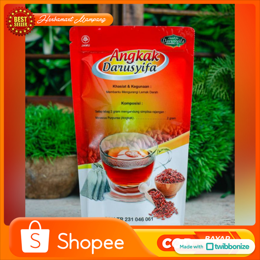 

ANGKAK 20 Teh Celup Kantong Darusyifa Atasi Demam Tinggi Tipes