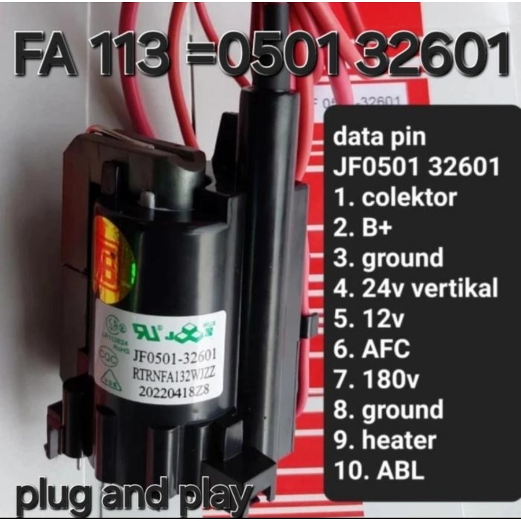 playback TV Sharp 14 - 21 inch cembung dan flat