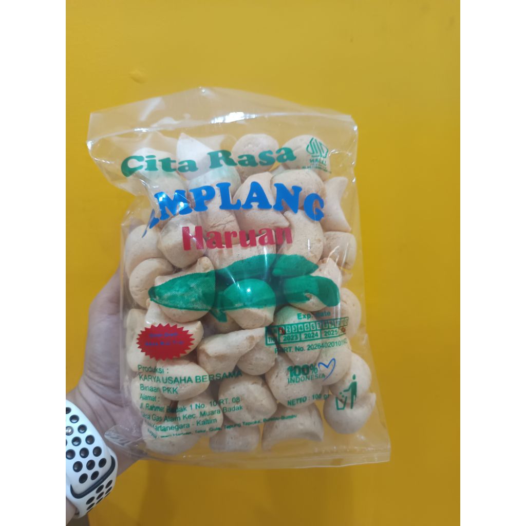 

Amplang Cita Rasa - Ikan Haruan