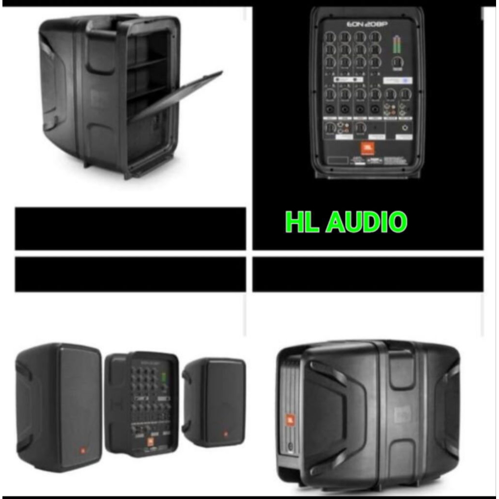 SPEAKER PORTABLE JBL 208P BT ORIGINAL