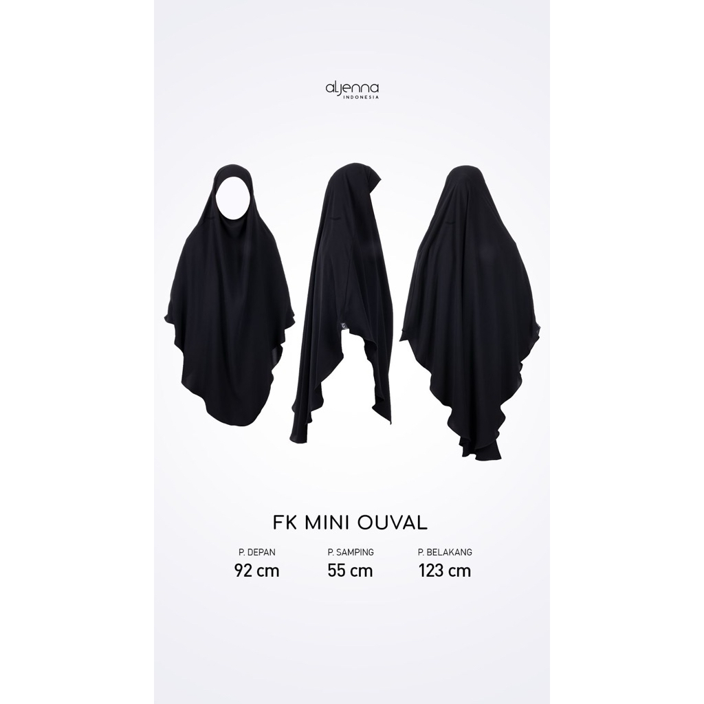 Aljenna - FK Mini Ouval Jetblack Premium - PRELOVED 