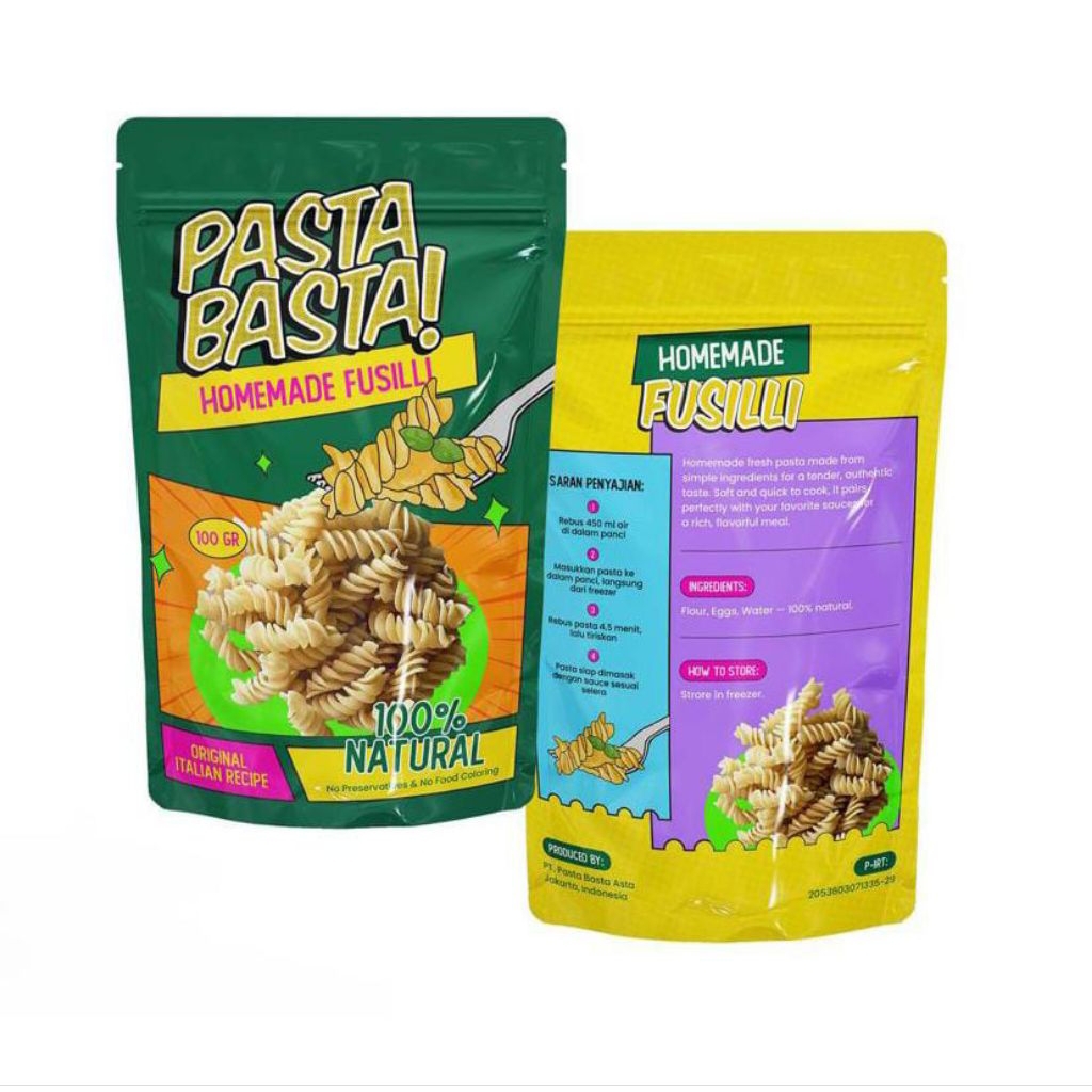 

Fusilli Pasta (Live)