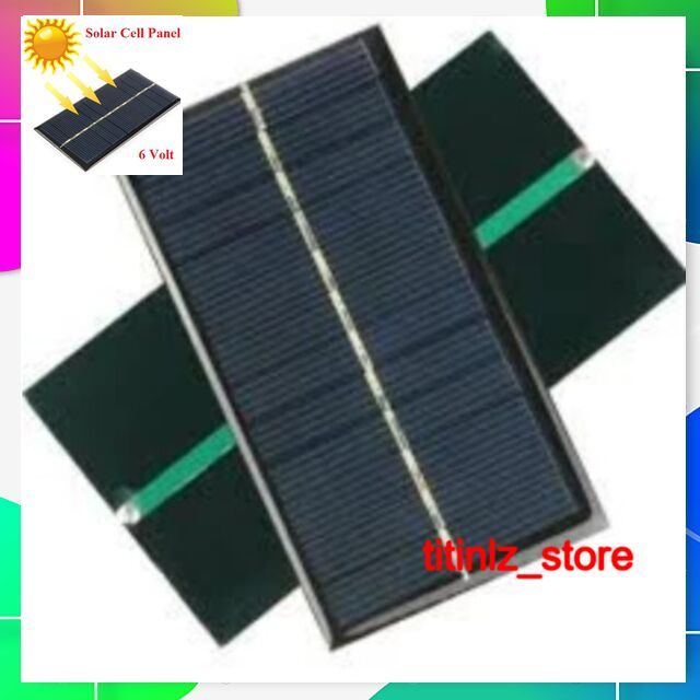 1 Pcs Panel Surya Solar Cell Mini 6v 1w DIY