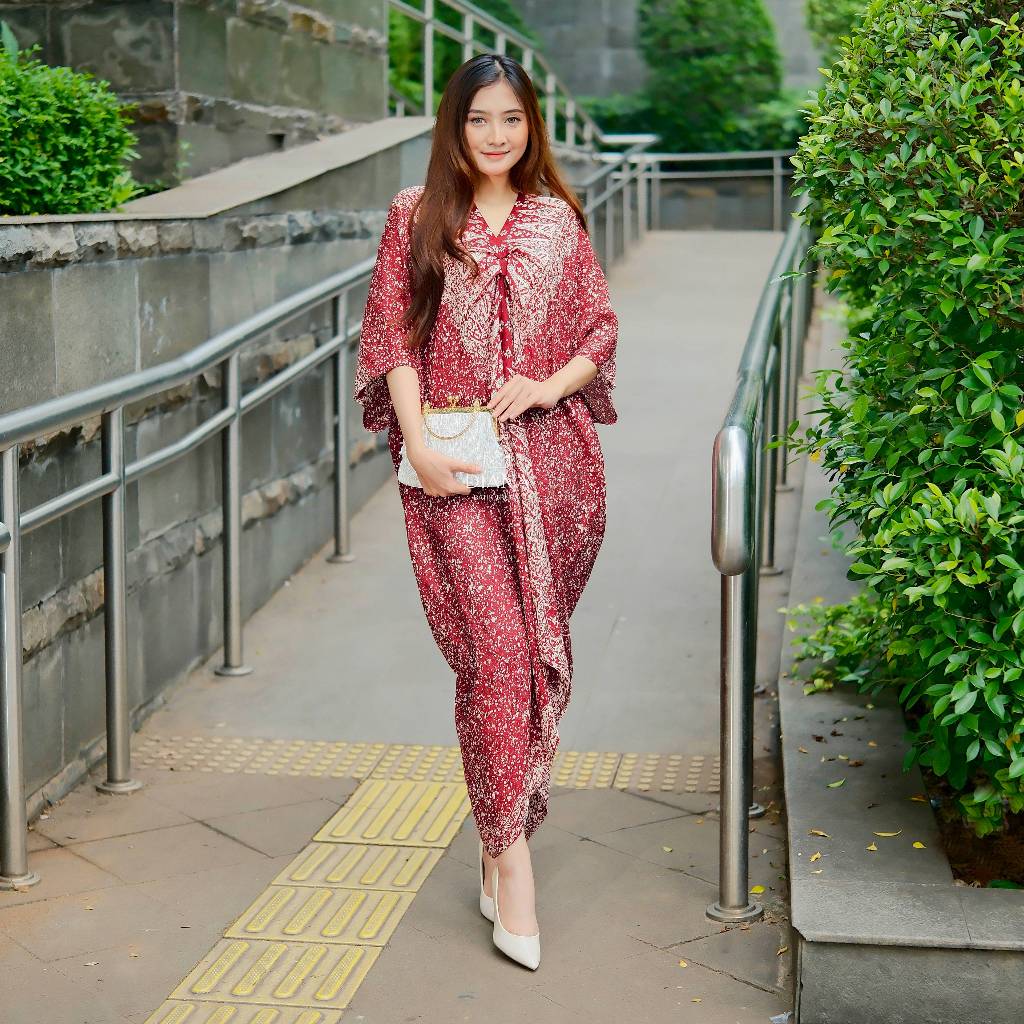 Diana Batik - KAFTAN VISCOSE NO LACE | Kaftan Batik Viscose | Kaftan Lebaran