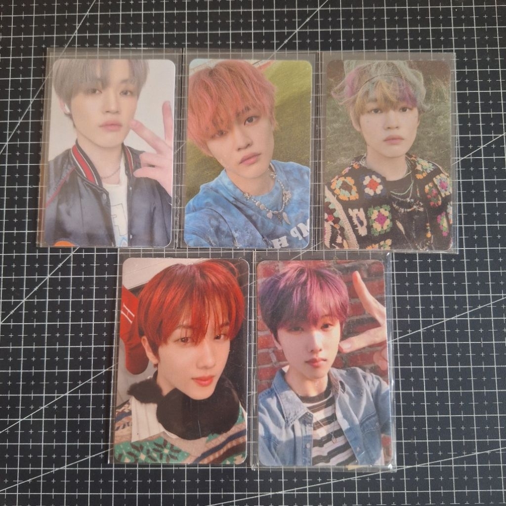 NCT Dream Official Photocard Chenle Jisung PC Hello Future Hot Sauce Pink Christmas
