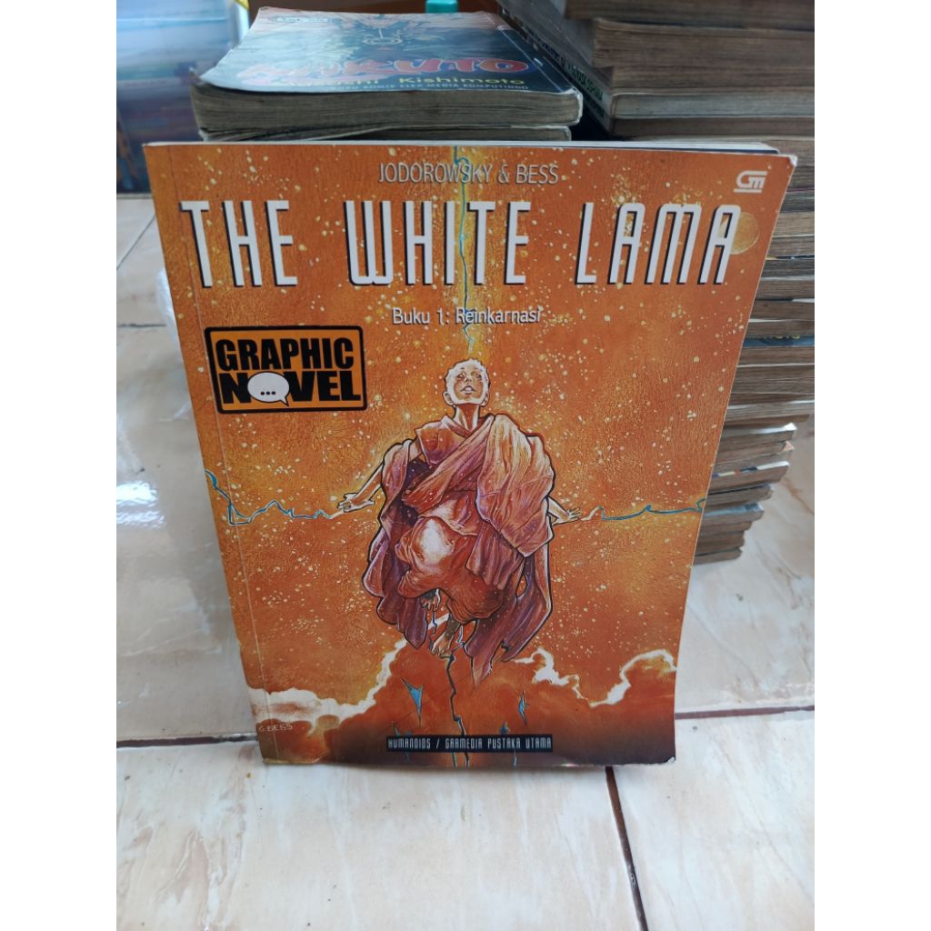 Novel Grafik The White Lama Reinkarnasi Original Preloved by jodorowsky & bess