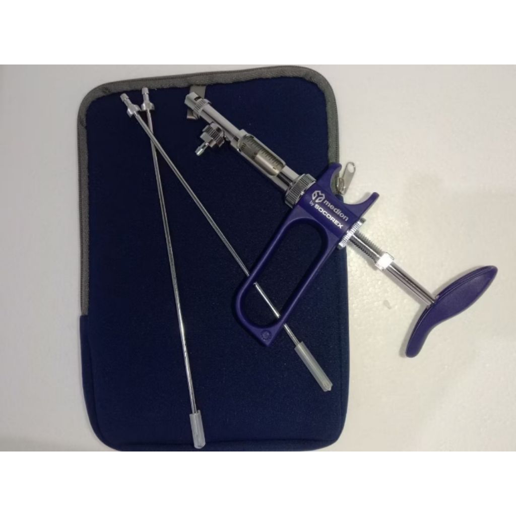 Long Feed Needle Jarum Tusuk botol Alat Suntik Socorex Medion