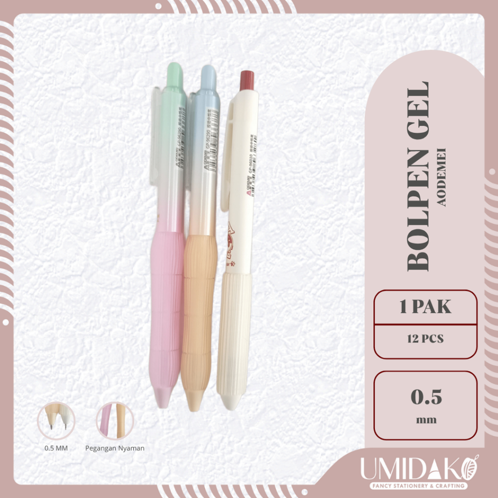 

[UMIDAKO] BOLPOIN/BOLPEN/PULPEN AODEMEI GEL 0,5