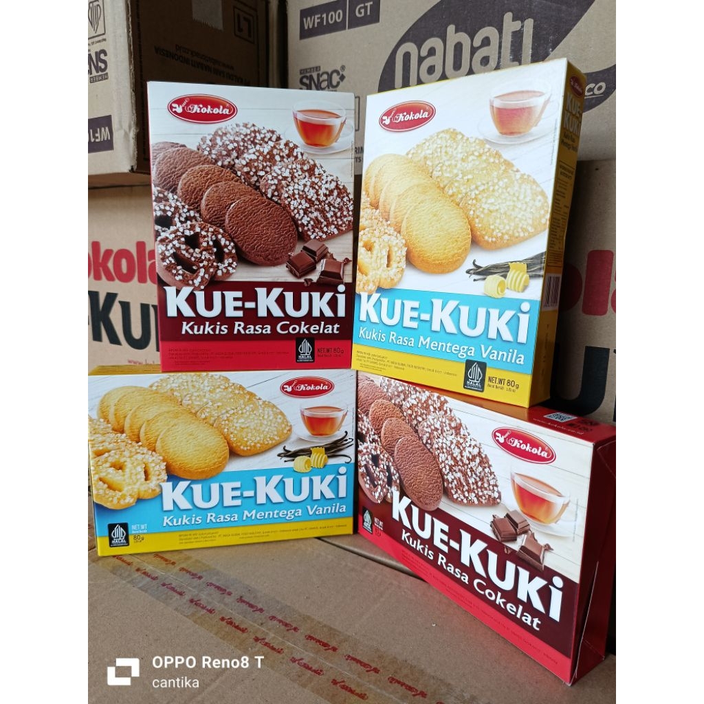 

KUE KUKI 80g Kokola (sekarton isi 24)