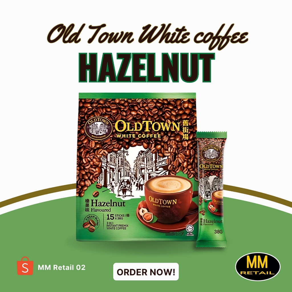

OLD TOWN White Coffee Hazelnut / Old Town White Coffee Sachet 15 sachet