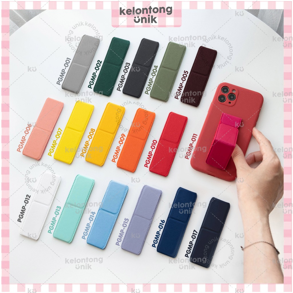 KELONTONG UNIK | POLOS - 2 in 1 Magnetic Phone Grip & Phone Stand/ Phone Holder ,PGMP