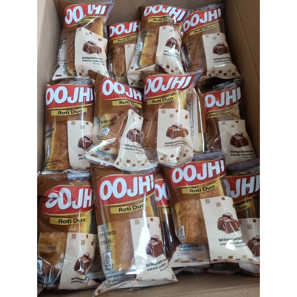 

OOJHI ROTI DUO isi 60pc 1 dus grosir murah