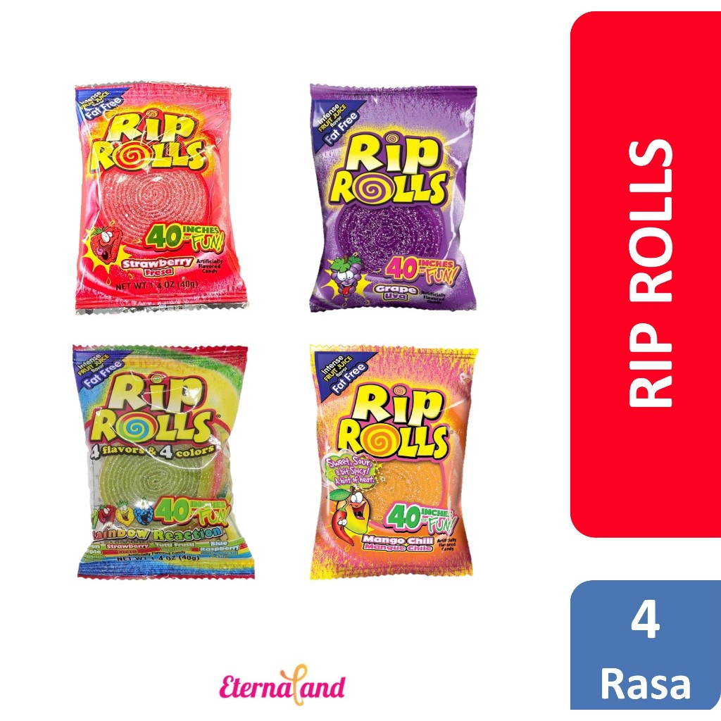 

Rip Rolls Candy - Permen Roll Import USA