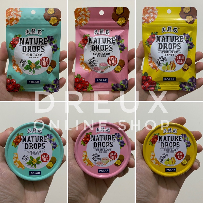 

[IMPORT] POLAR NATURE DROPS Herbal Candy Sugar Free MADE IN TAIWAN