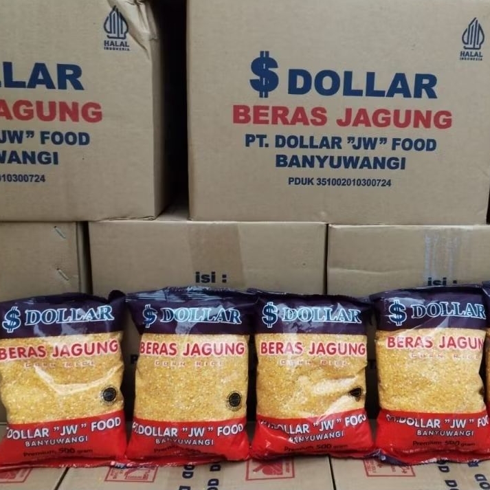 

Beras Jagung 500 gr merk Dollar