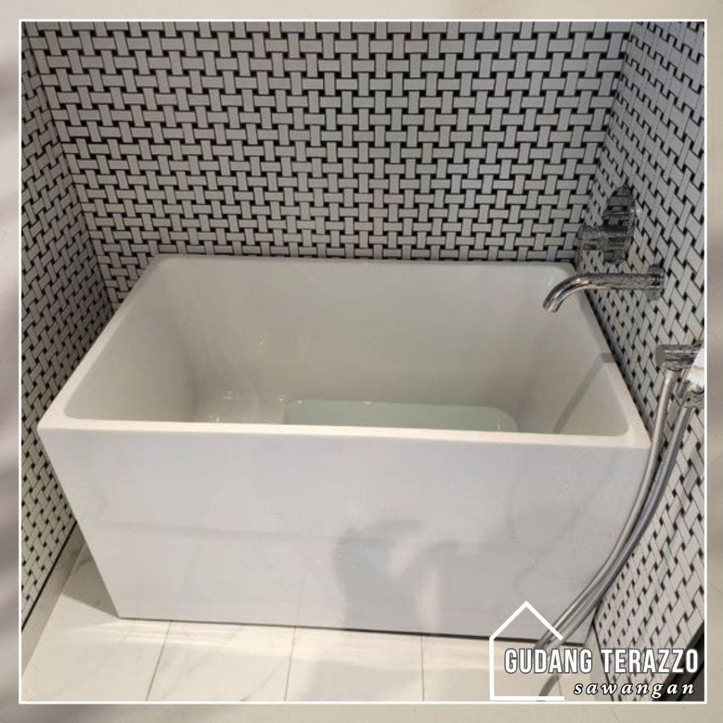 Bathtub Terazzo, Bathtub Portable Model Kotak