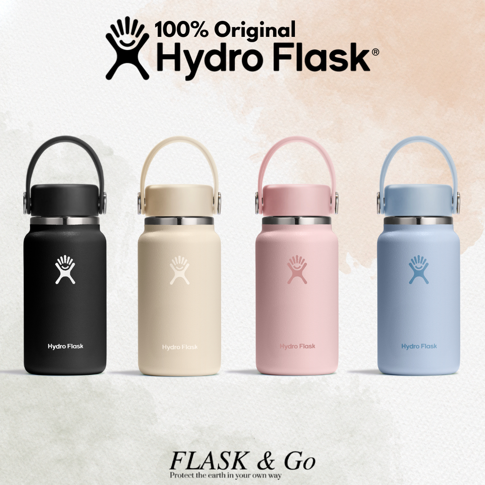 Hydro Flask Micro 6.7oz Botol Minum Mini Premium Tahan Panas Dingin Travel Friendly