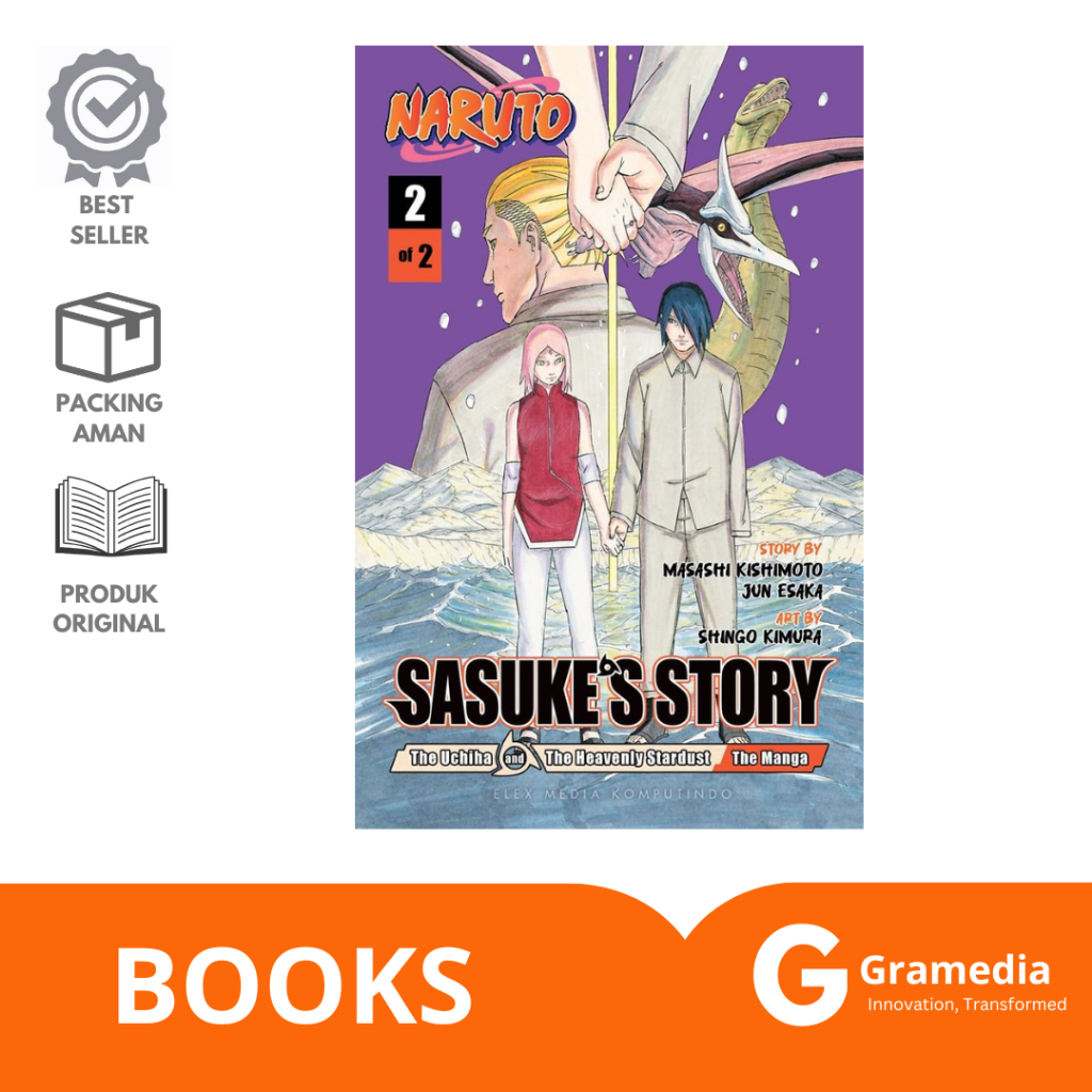 Gramedia Lampung - Naruto - Sasukess Story - The Uchiha and the Heavenly Stardust 02