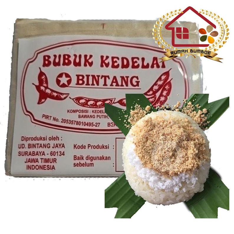 

(60 gr) BINTANG Bubuk Kedelai Super Untuk Toping Ketan Atau Makanan