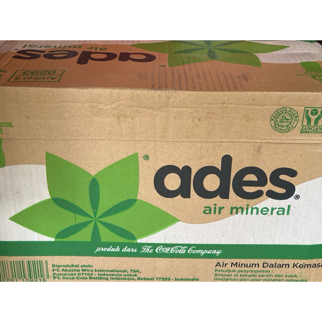 

Air Mineral Adeps Botol Tanggung Kartonu