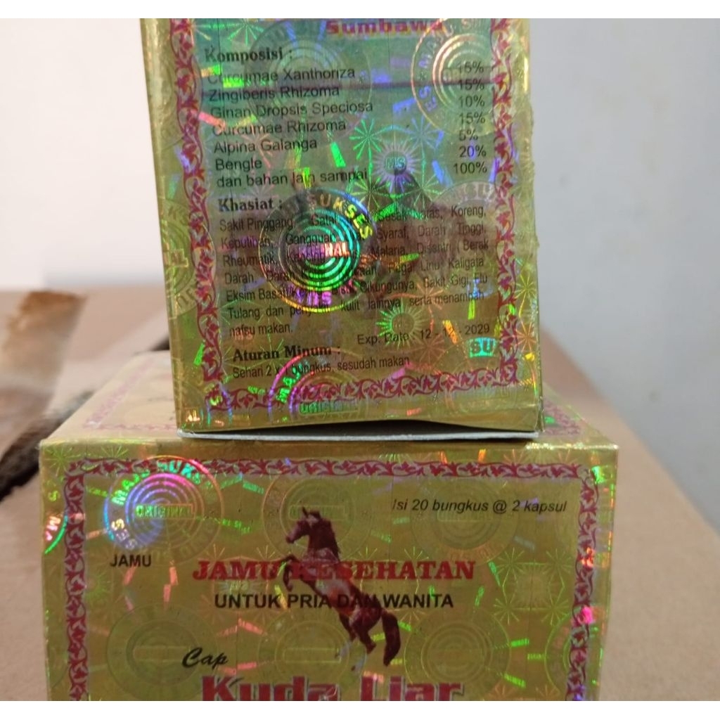 

kapsul kuda liar isi 20pcs