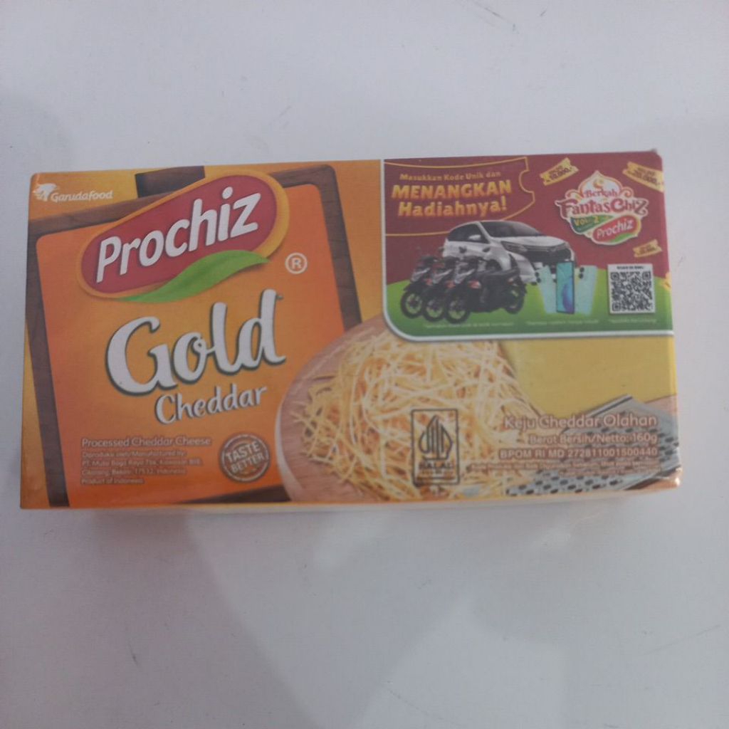 

keju PROCHIZ GOLD KECIL 160GR