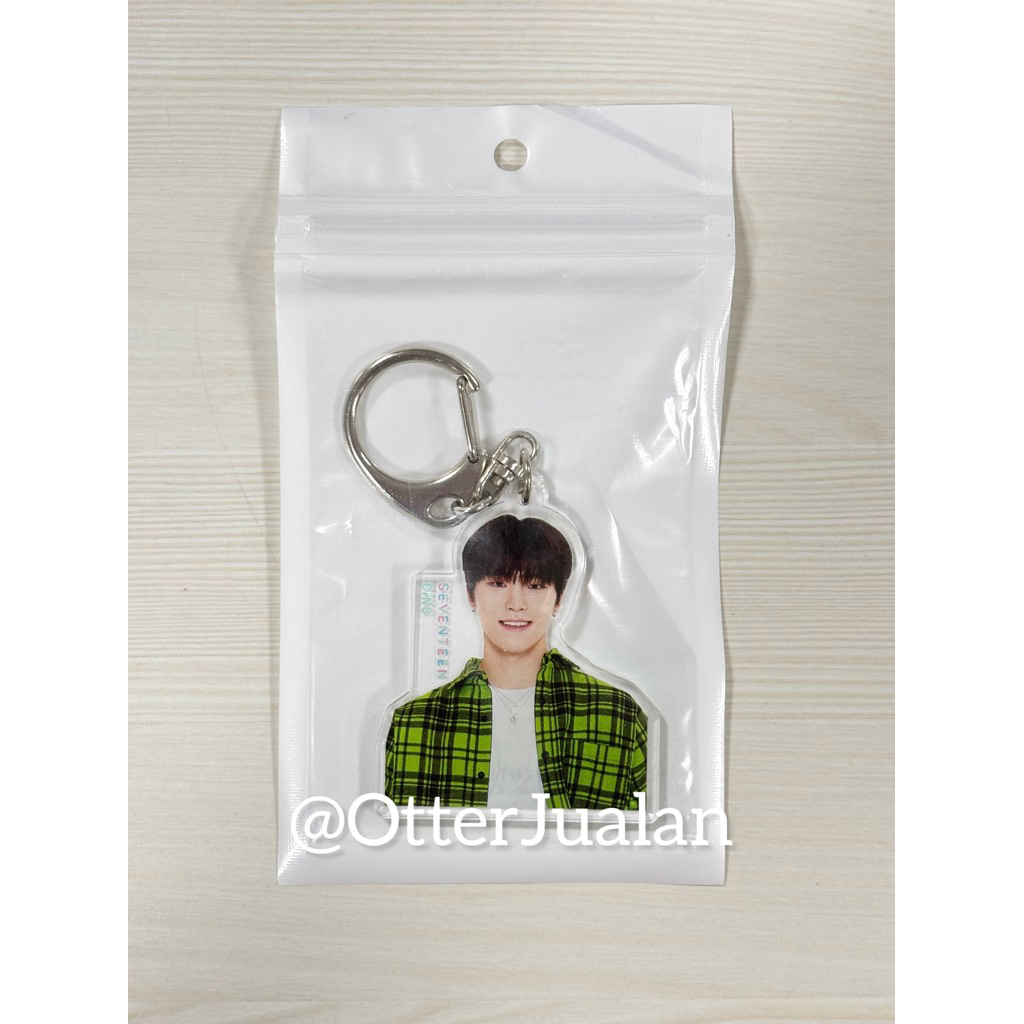 Official Keychain Keyring - Seventeen DINO Fallin Flower