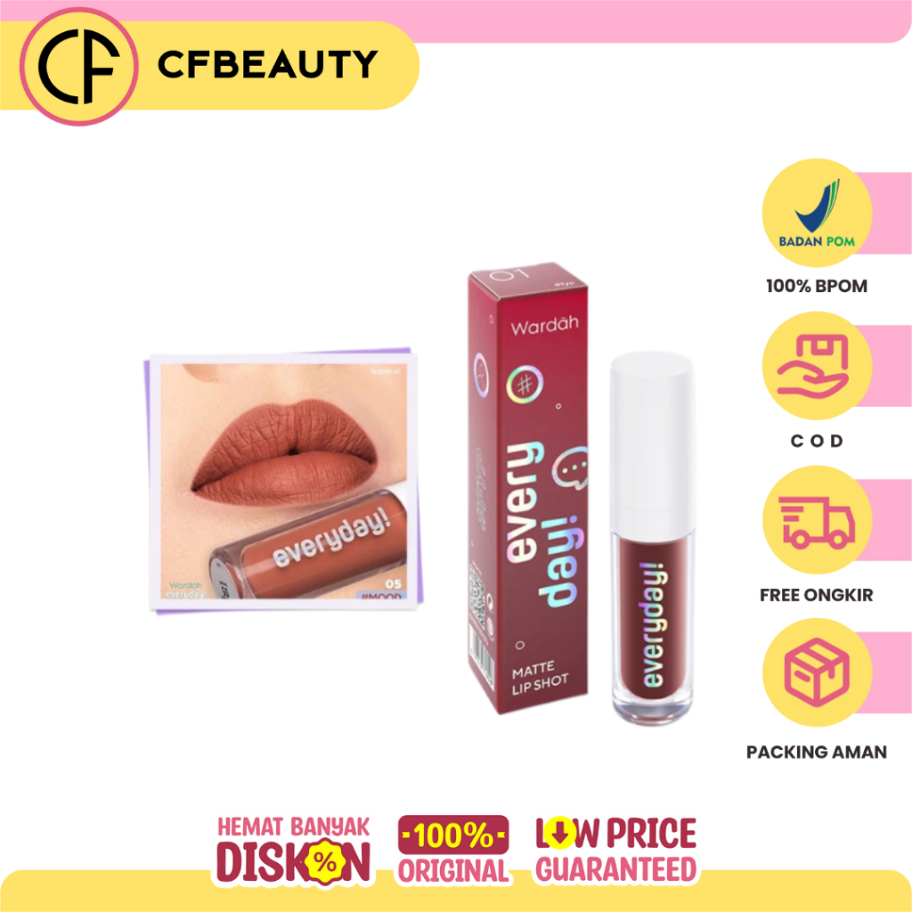 Wardah Everyday! Matte Lip Shot Ombre Lip Cream