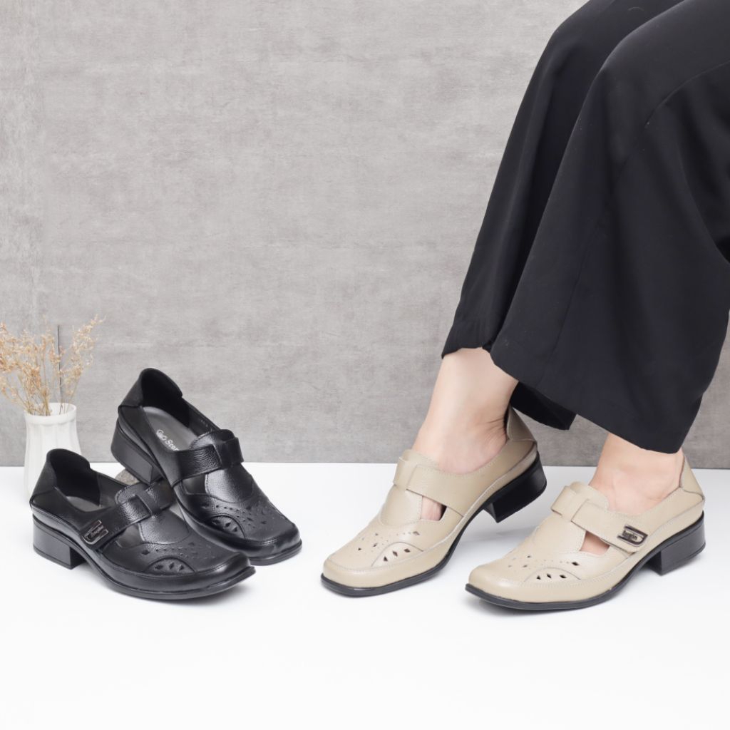 Original Scorpion 863 Sepatu Kulit Formal/Casual Untuk Wanita