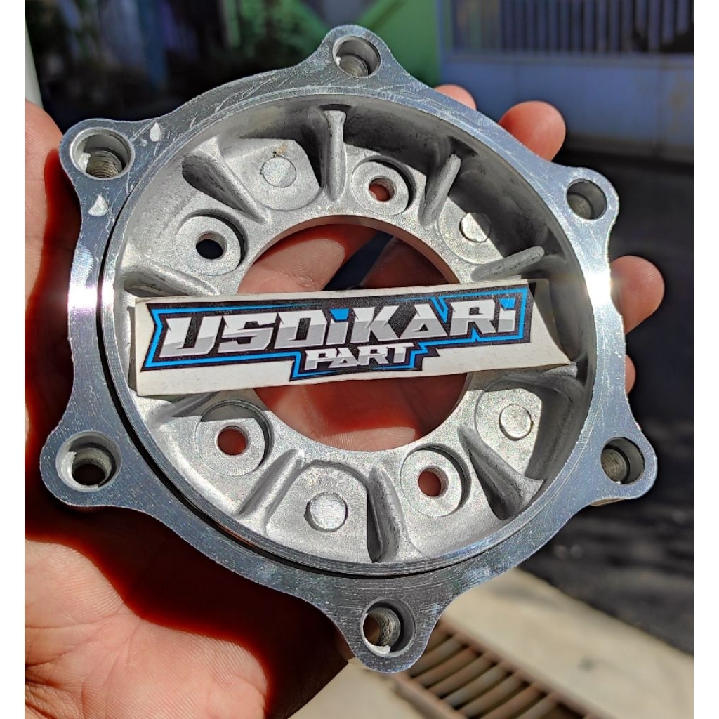 sambungan piringan dis disk disc tromol megapro mp supra fit baut 5 adaptor konektor besi piringan c