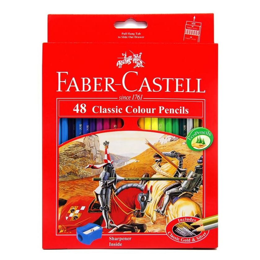 

Faber Castel 48 Classic Colour - Pensil Warna Faber Castell 48 Warna