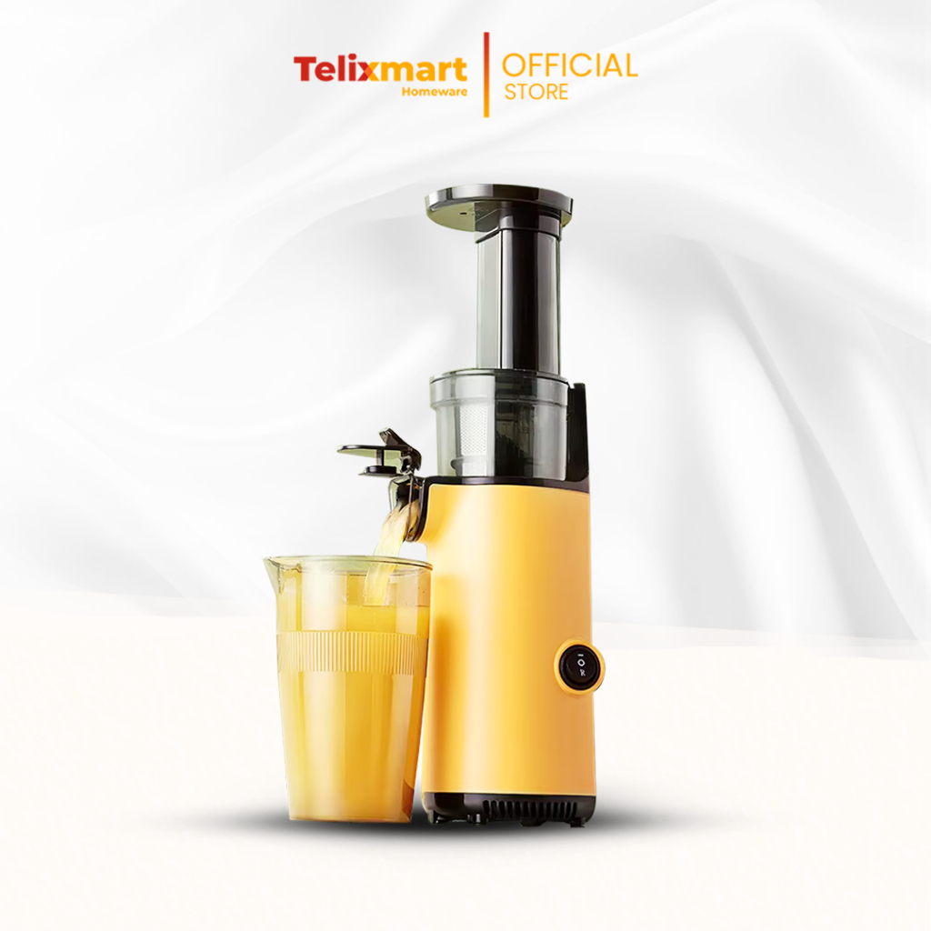 Slow Juicer Jeruk Lemon  Alat Peras Perasan Pemeras Jeruk Listrik Otomatis Stainless Kuat