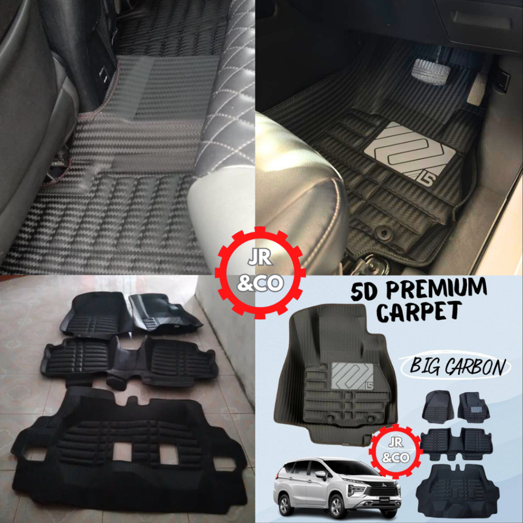 Karpet 5D Premium Mitsubishi Xpander Cross Carbon