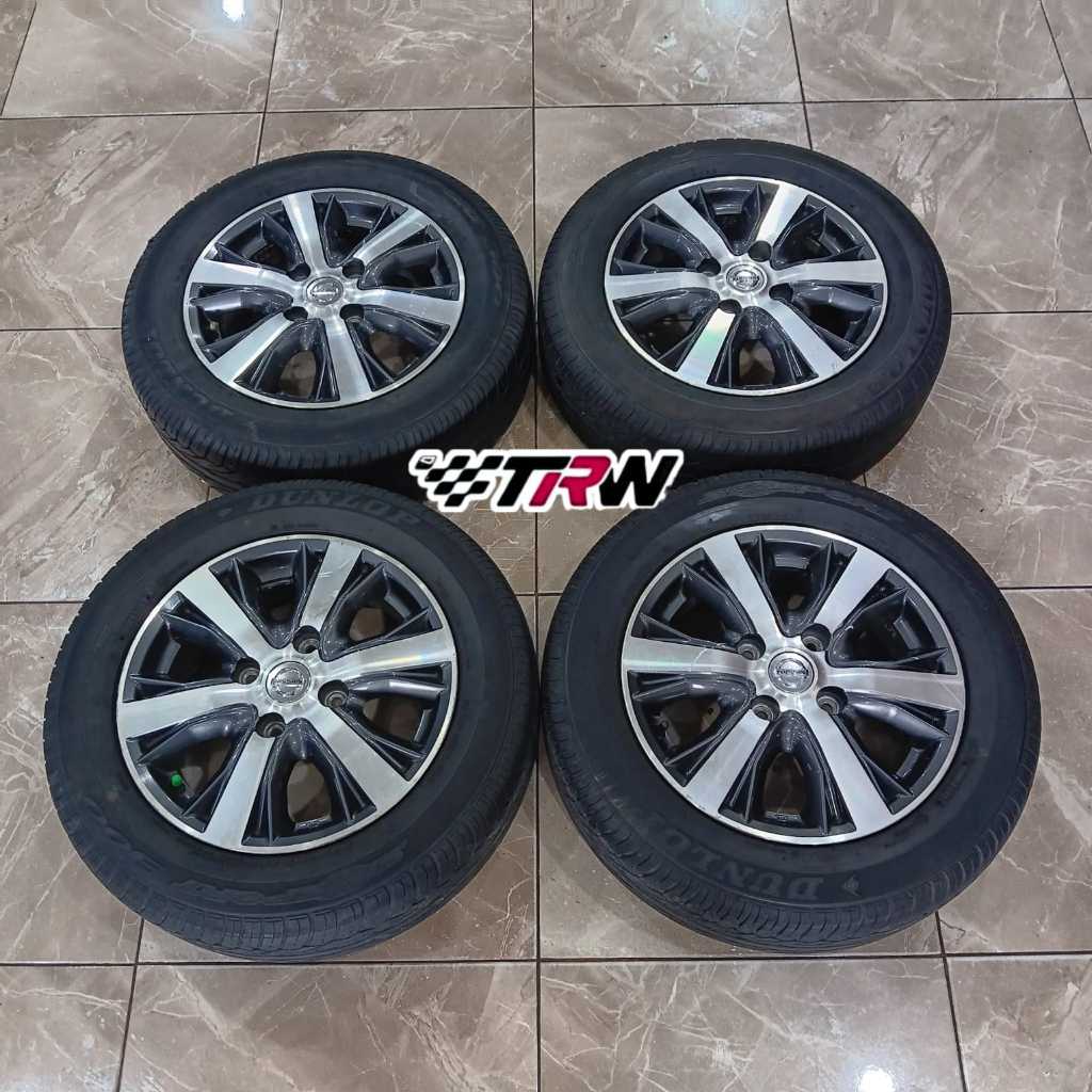 Paket Velg Ban Bonus Original Bekas Mobil RIng 17 OEM Livina Ring 15 Baut 4x114,3