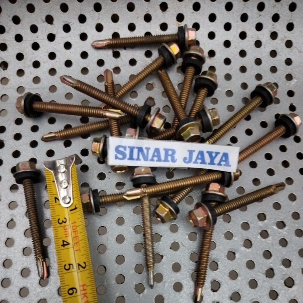 baut sekrup kuning 5cm