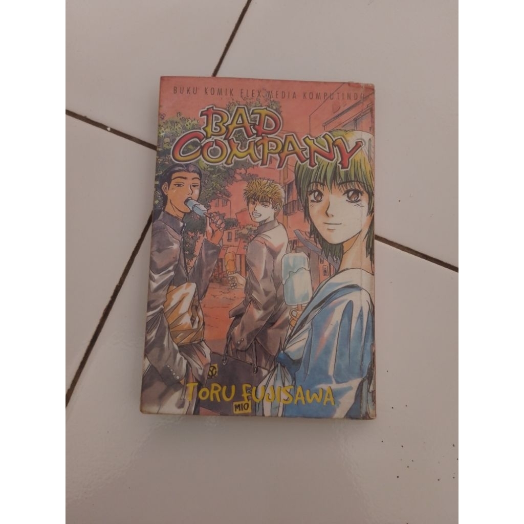 Komik Manga Bad Company - Toru Fujisawa (Prequel GTO Great Teacher Onizuka) 2nd Bekas
