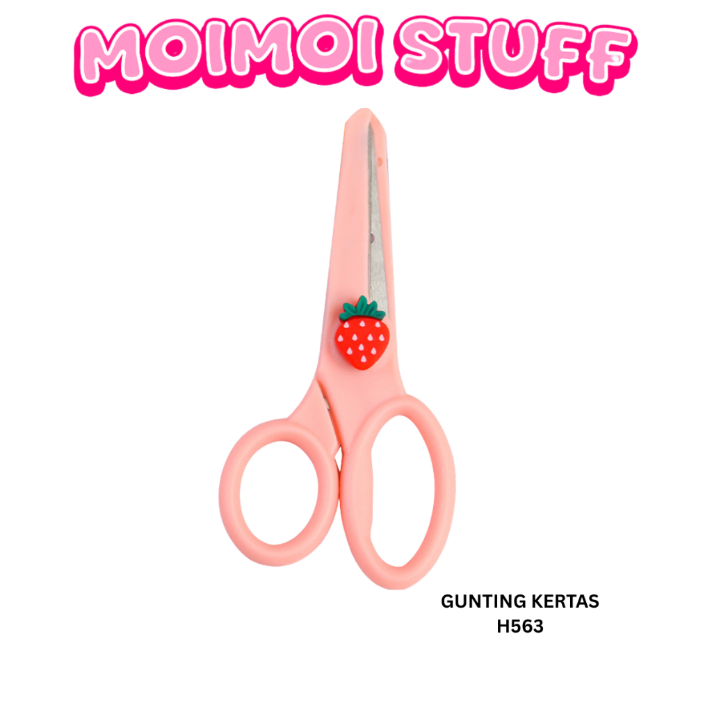 

MM - GUNTING KERTAS H563 GUNTING SEKOLAH AMAN UNTUK ANAK GUNTING KOREA LUCU MOTIF KARAKTER