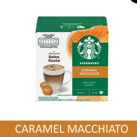 

Dolce Gusto Starbucks Caramel Macchiato Coffee Capsules