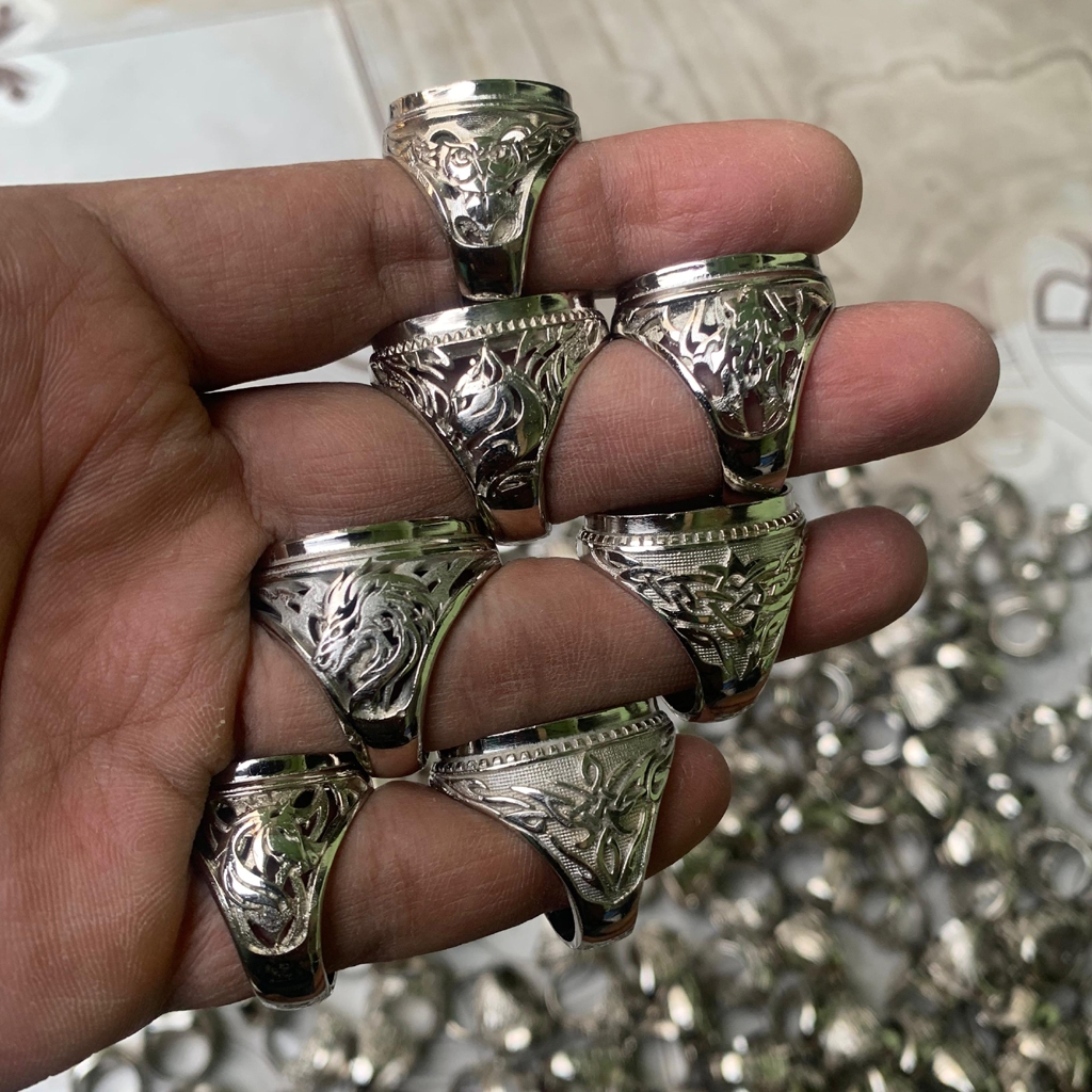 Grosir ring cincin emban alpaka super(20PCS)