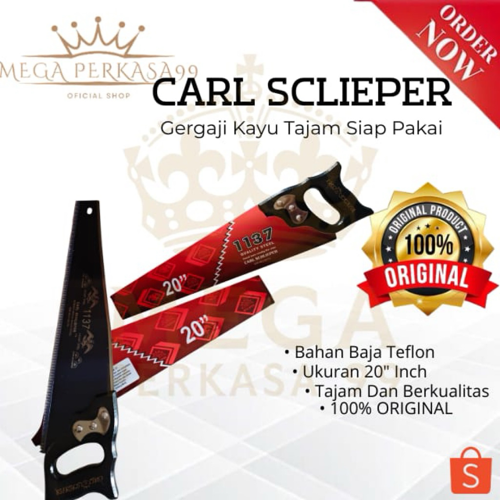 Graji Kayu CARL SCHLIEPER 1137 Gergaji Kayu Cap mata Original Geraji Kayu