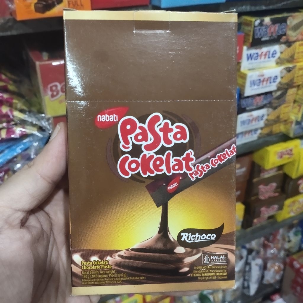 

Nabati Pasta Keju dan Cokelat
