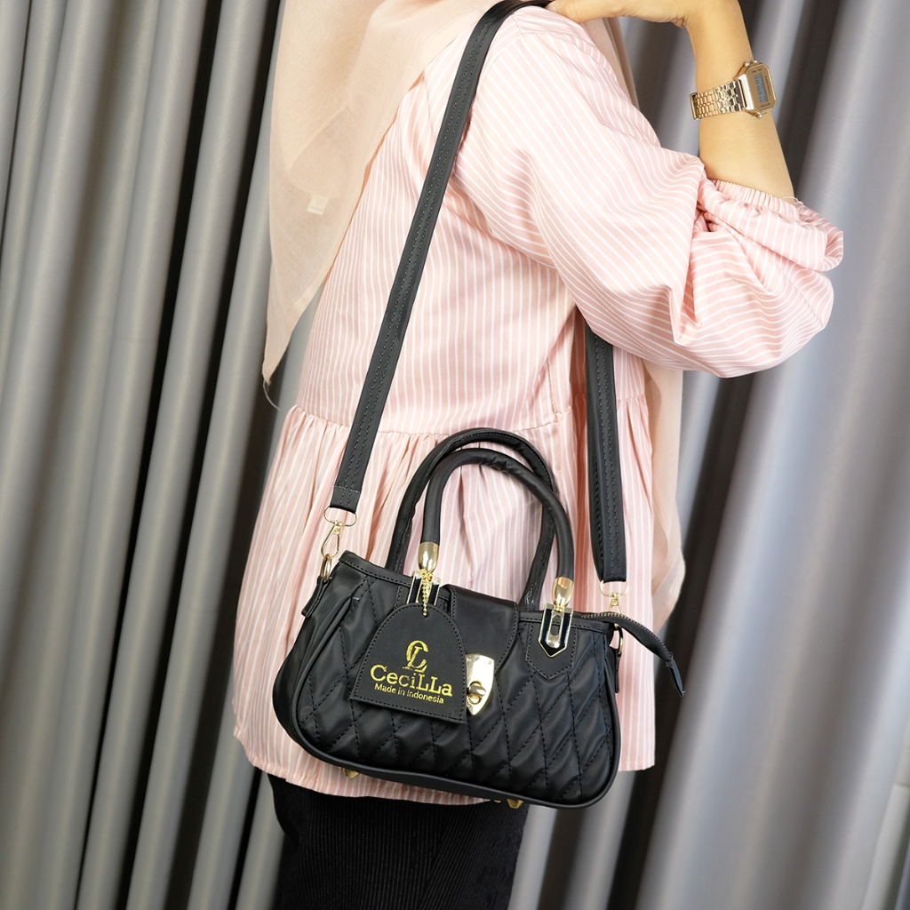 DISKON LUNA AURA Tas Jinjing Wanita Hanna Bordir 3660 Tas Jinjing Tas Pesta Tas Mewah Tas Selempang