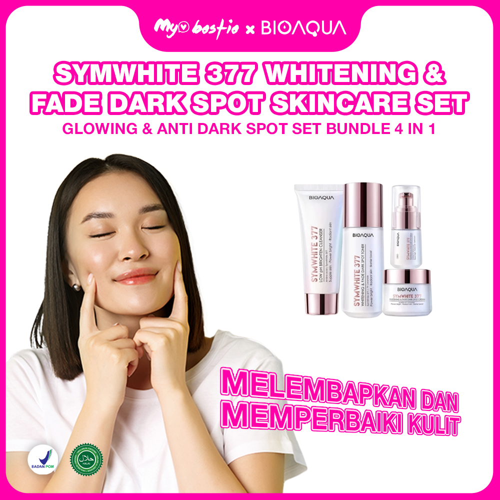 [My Bestie Official] BIOAQUA SymWhite 377 Whitening & Fade Dark Spot Skincare Set