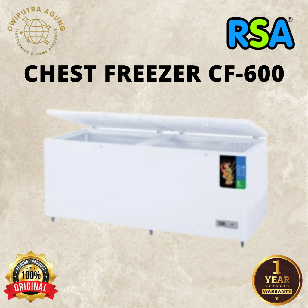 CHEST FREEZER RSA CF 600 / CF-600 FREEZER BOX RSA CF-600
