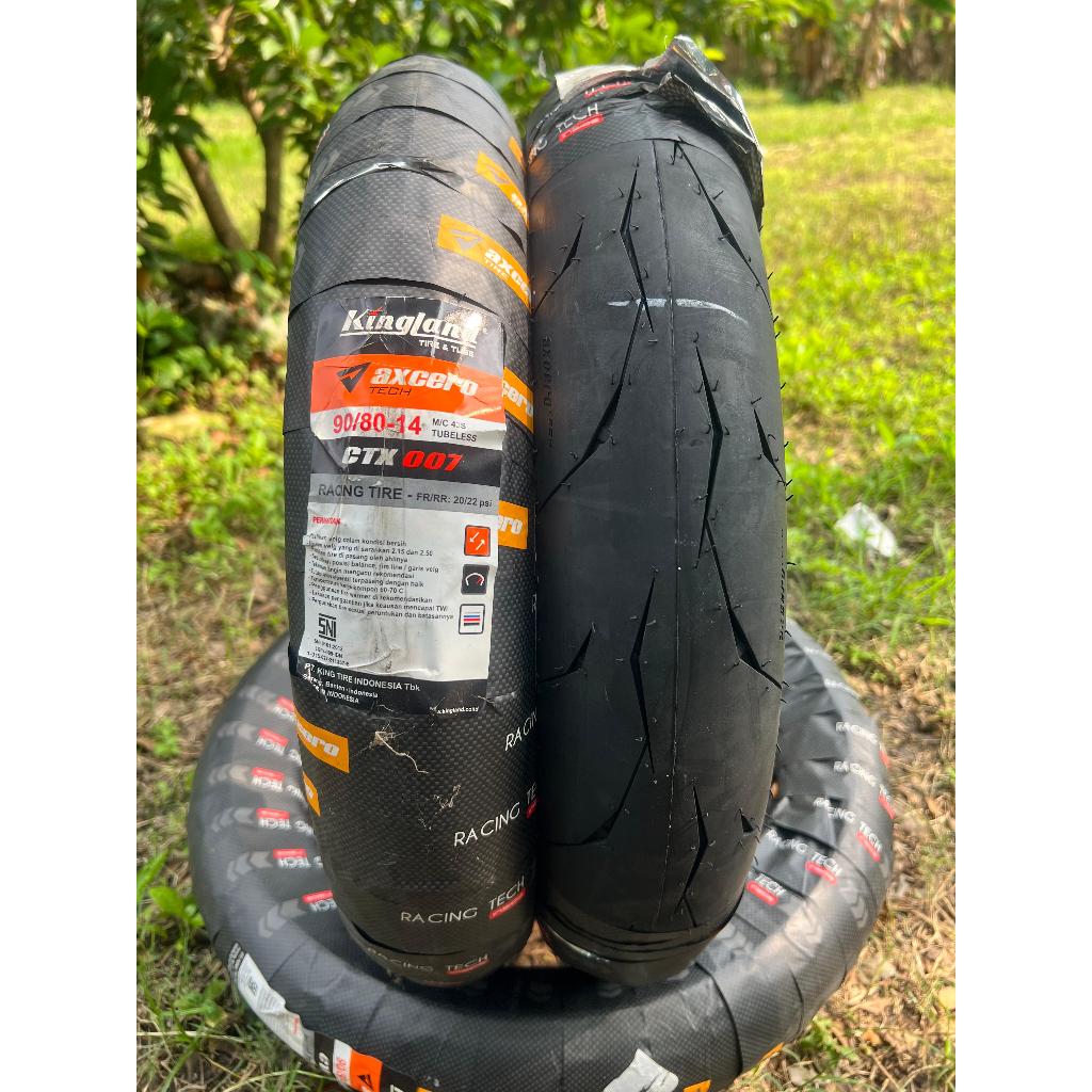 Ban Motor Kingland Axcero CTX007 Tubless Matic Beat Mio Vario Scoopy Dll Ukuran 90/80 Ring 14