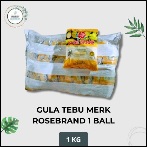 

GULA PASIR ROSEBRAND 1 KG PAKET 1 BALL ISI 20 MURAH !!